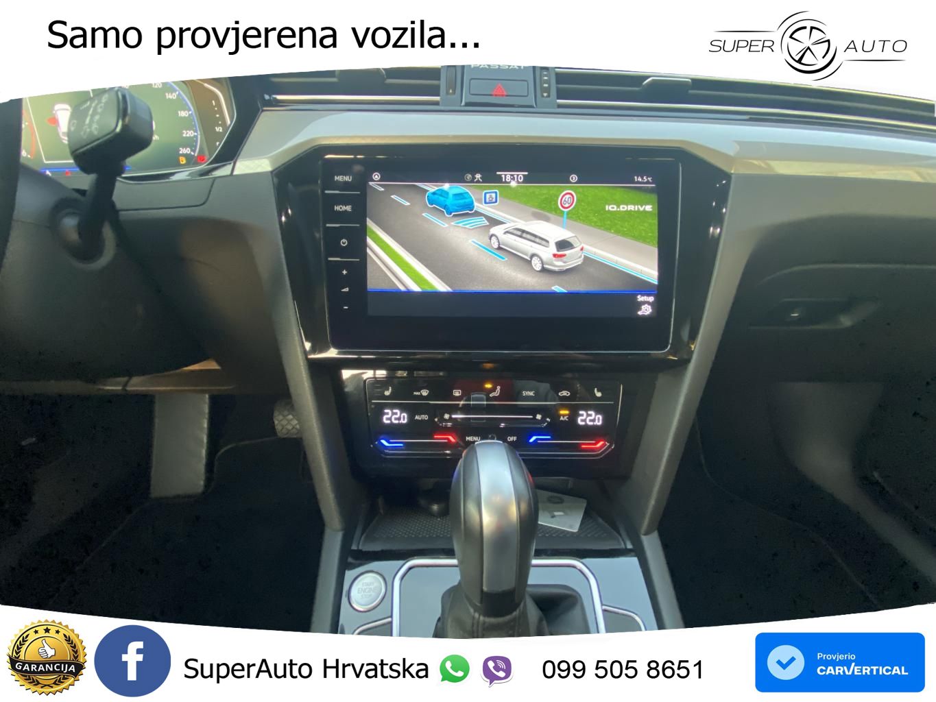 Volkswagen Passat Variant 2.0 TDI (122 KS) DSG Business LED+GR SJED+ACC