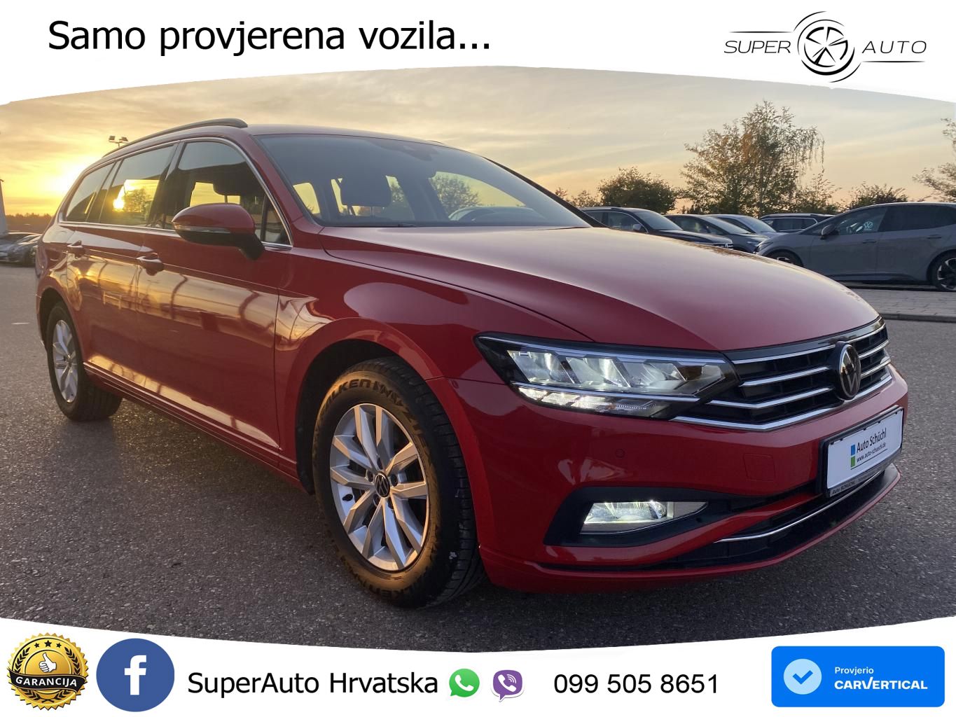 Volkswagen Passat Variant 2.0 TDI (122 KS) DSG Business LED+GR SJED+ACC