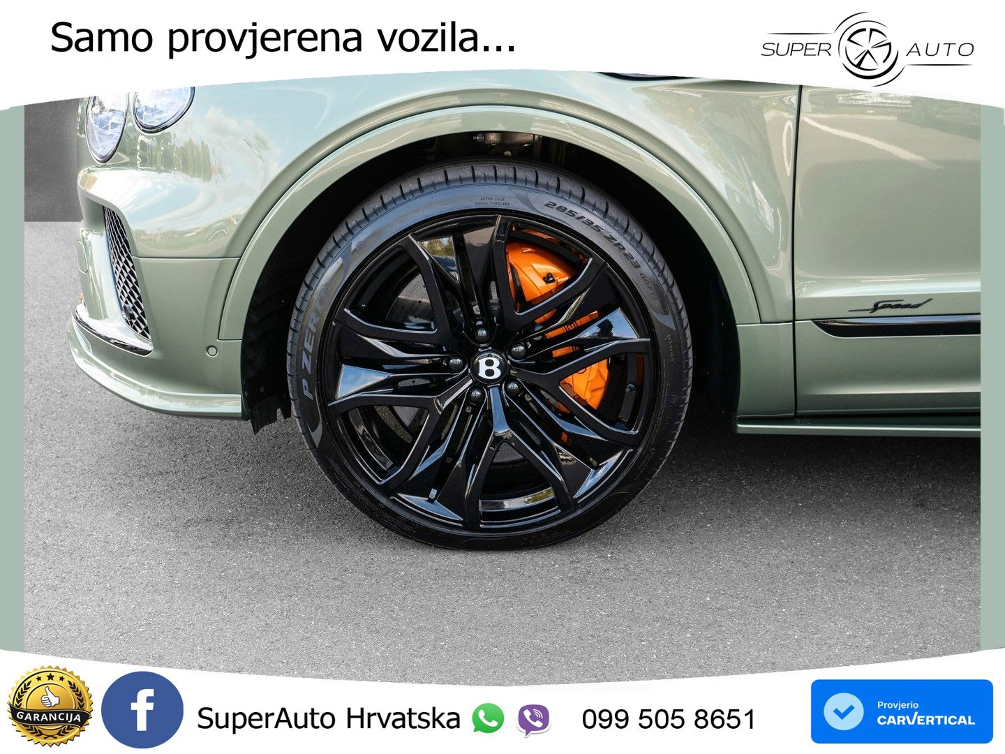 Bentley Bentayga Speed 4.0 V8 (650 KS) AWD Automatic LED+GR SJED+ACC