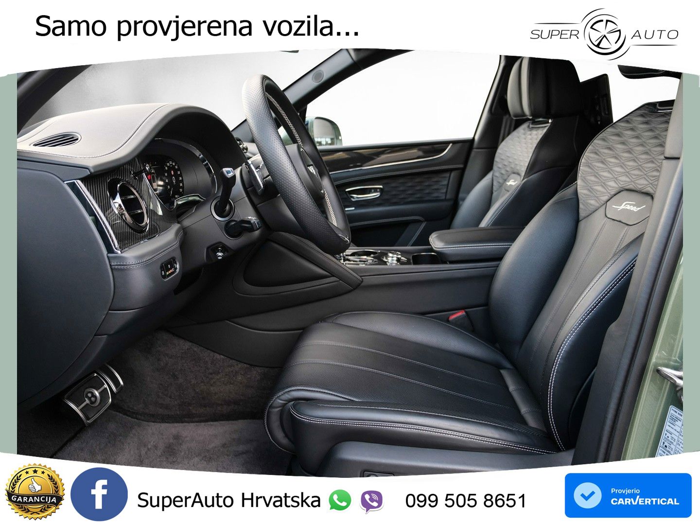 Bentley Bentayga Speed 4.0 V8 (650 KS) AWD Automatic LED+GR SJED+ACC