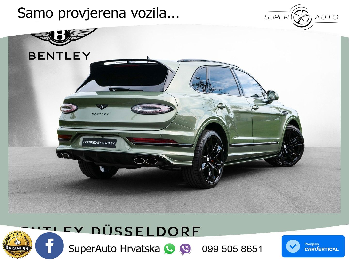 Bentley Bentayga Speed 4.0 V8 (650 KS) AWD Automatic LED+GR SJED+ACC