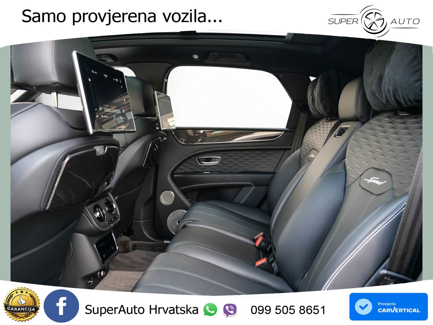 Bentley Bentayga Speed 4.0 V8 (650 KS) AWD Automatic LED+GR SJED+ACC
