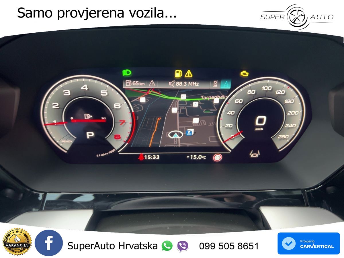 Audi A3 Limuzina 35 TFSI (150 KS) S tronic advanced LED+GR SJED+ACC