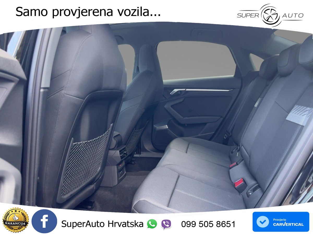 Audi A3 Limuzina 35 TFSI (150 KS) S tronic advanced LED+GR SJED+ACC
