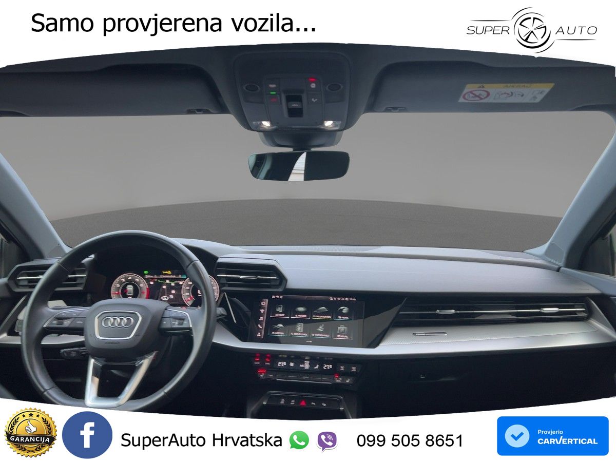 Audi A3 Limuzina 35 TFSI (150 KS) S tronic advanced LED+GR SJED+ACC