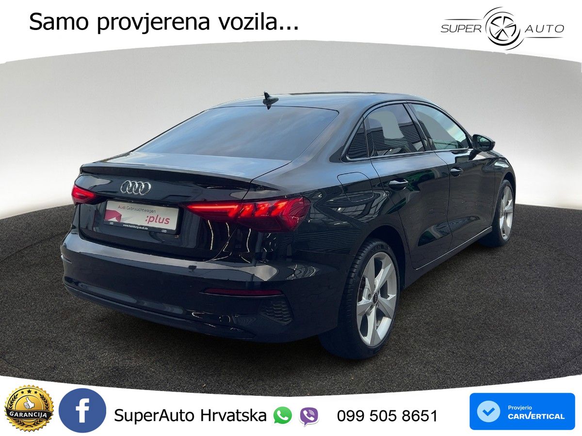Audi A3 Limuzina 35 TFSI (150 KS) S tronic advanced LED+GR SJED+ACC