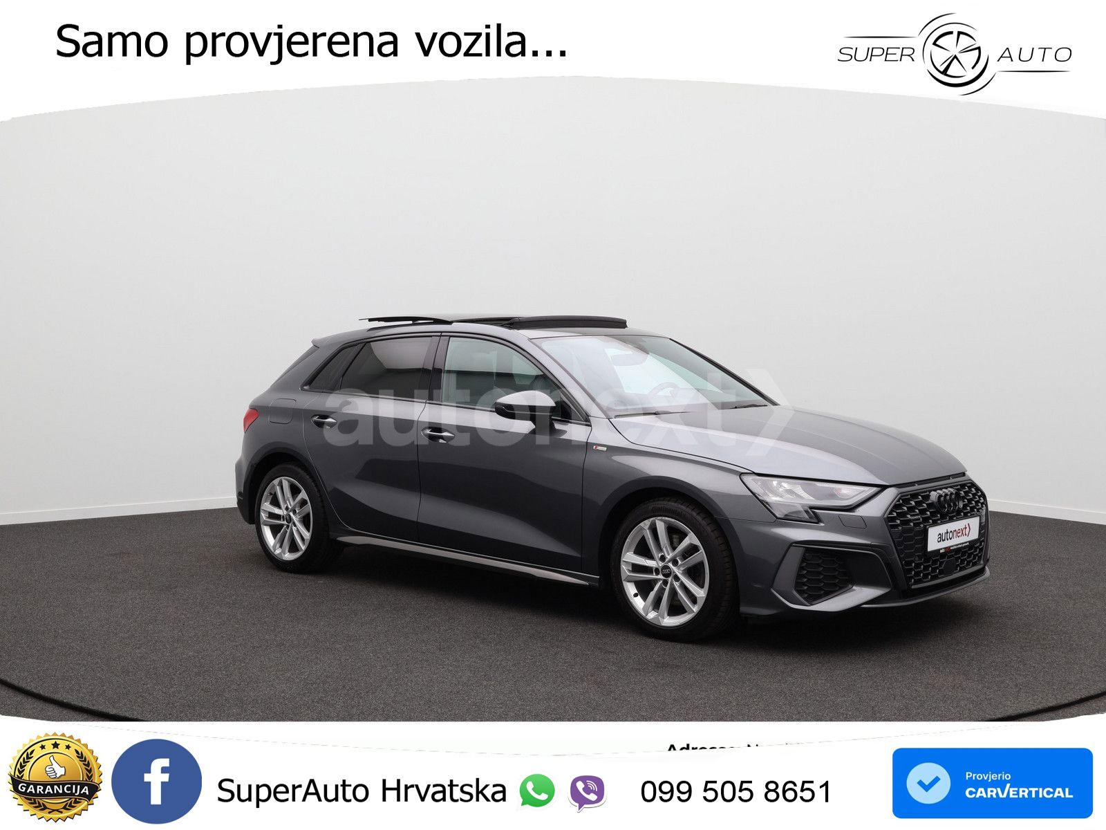 Audi A3 40 TDI (200 KS) quattro S tronic 2x S line