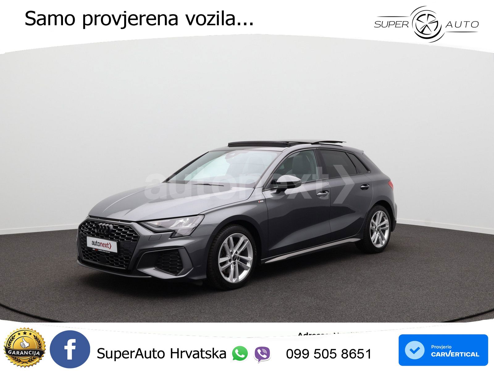 Audi A3 40 TDI (200 KS) quattro S tronic 2x S line