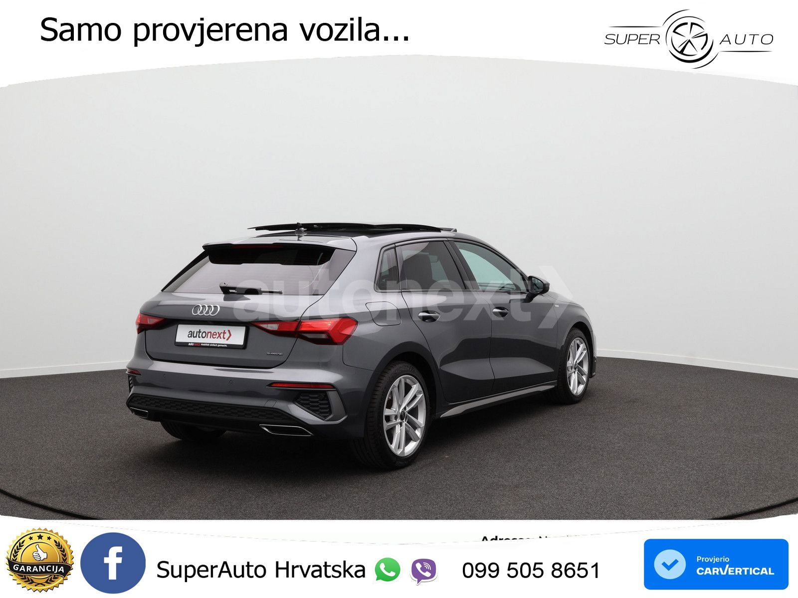 Audi A3 40 TDI (200 KS) quattro S tronic 2x S line