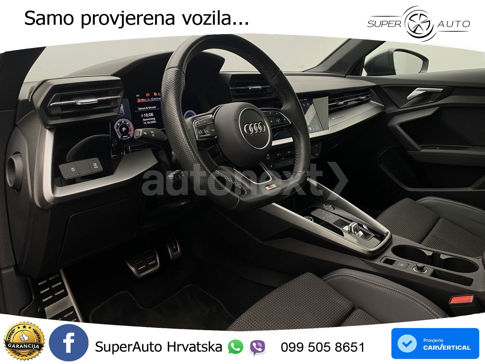 Audi A3 40 TDI (200 KS) quattro S tronic 2x S line