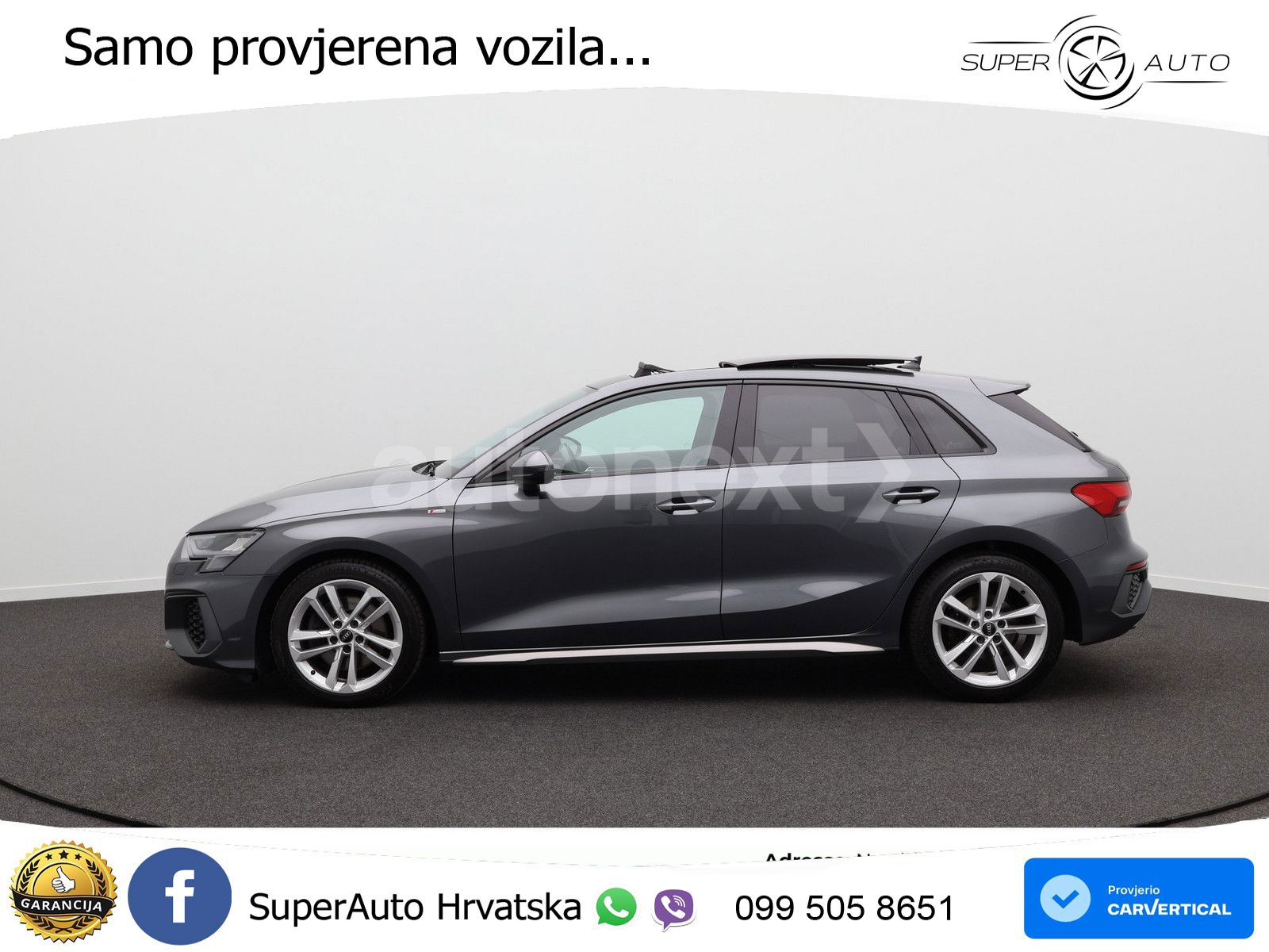 Audi A3 40 TDI (200 KS) quattro S tronic 2x S line
