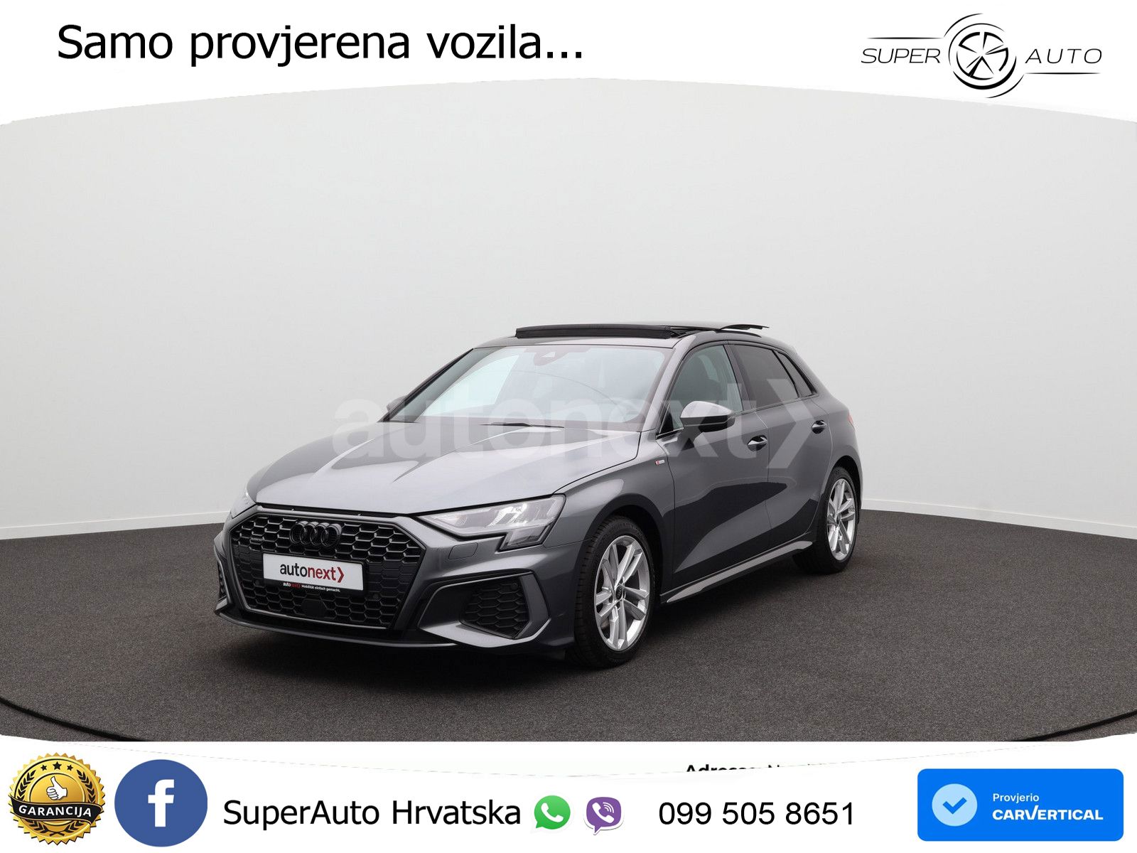 Audi A3 40 TDI (200 KS) quattro S tronic 2x S line