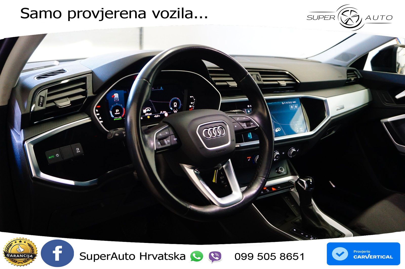 Audi Q3 Sportback 35 TDI (150 KS) S tronic LED+GR SJED+ACC