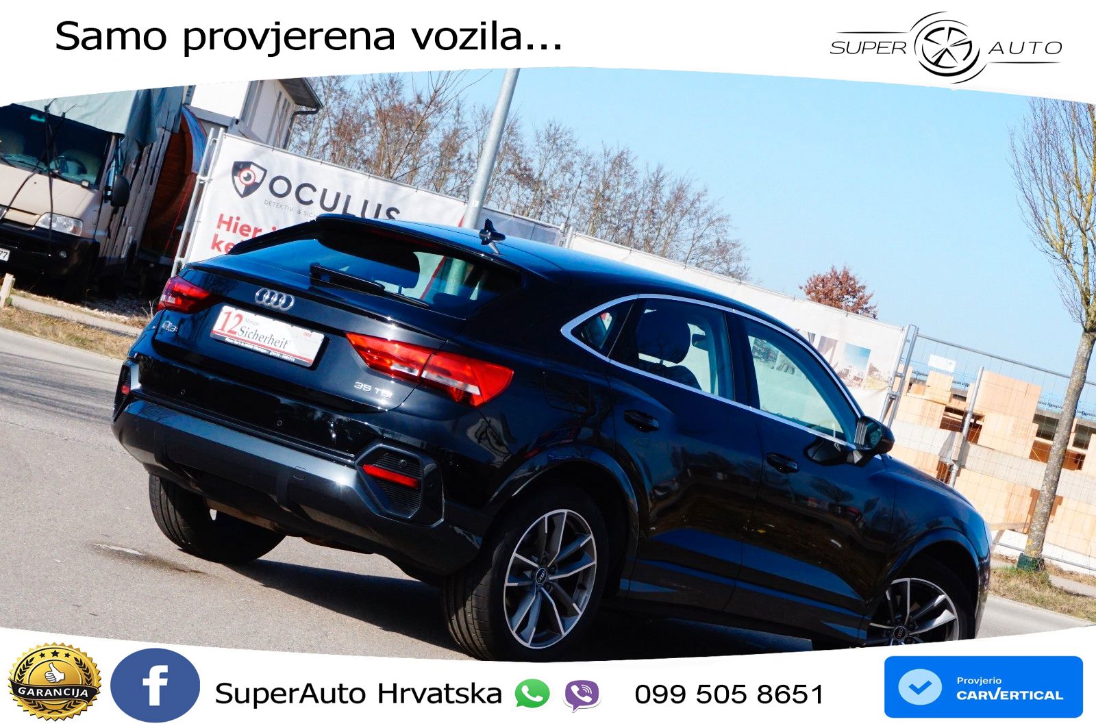 Audi Q3 Sportback 35 TDI (150 KS) S tronic LED+GR SJED+ACC