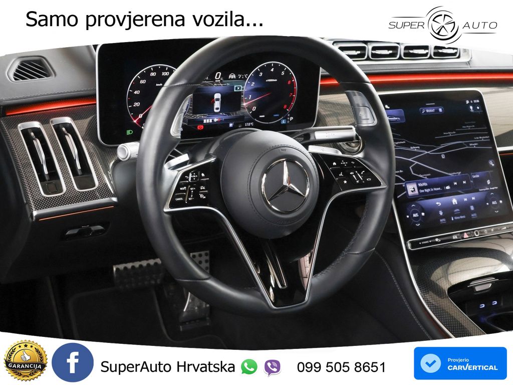 Mercedes S 500 (449 KS) EQ Boost 4MATIC 9G-TRONIC AMG ACC+HEAD+4xGR SJED+360+PANO