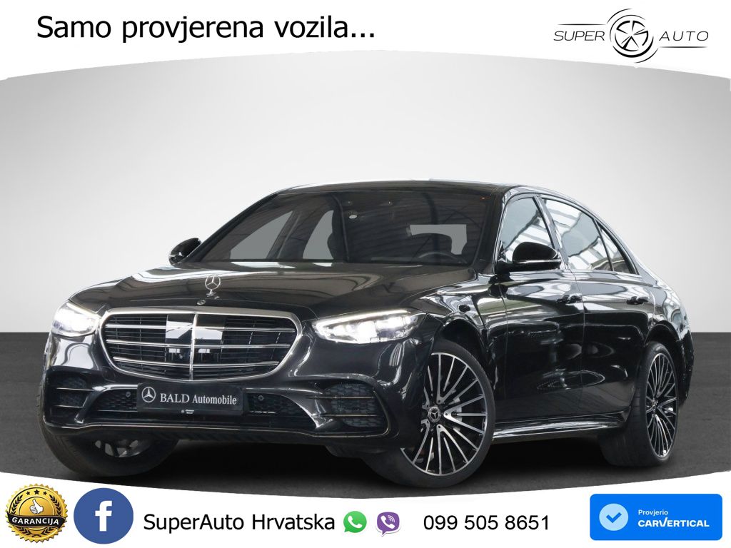 Mercedes S 500 (449 KS) EQ Boost 4MATIC 9G-TRONIC AMG ACC+HEAD+4xGR SJED+360+PANO