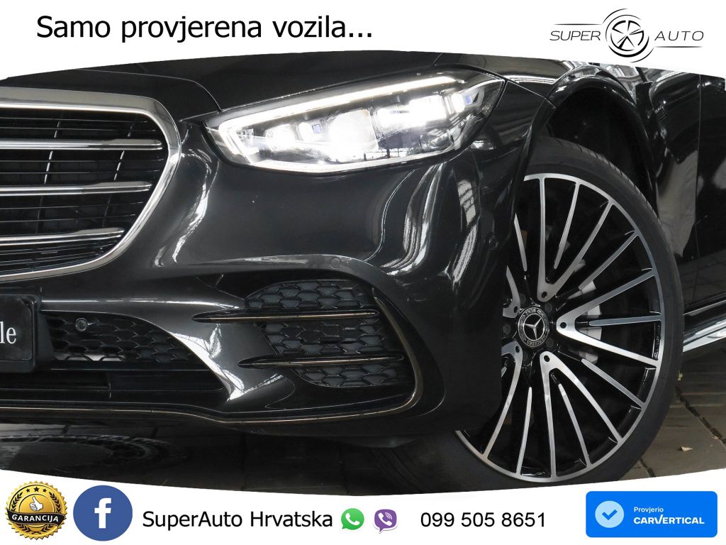 Mercedes S 500 (449 KS) EQ Boost 4MATIC 9G-TRONIC AMG ACC+HEAD+4xGR SJED+360+PANO