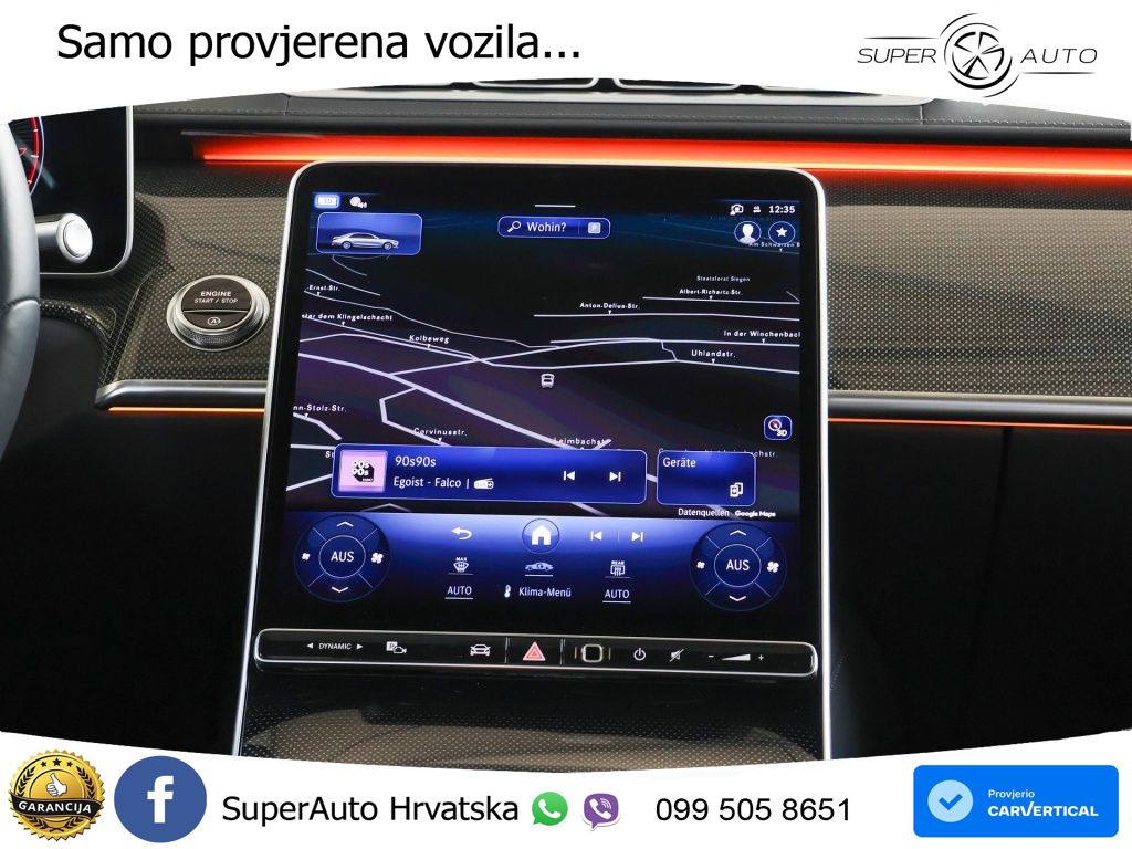 Mercedes S 500 (449 KS) EQ Boost 4MATIC 9G-TRONIC AMG ACC+HEAD+4xGR SJED+360+PANO