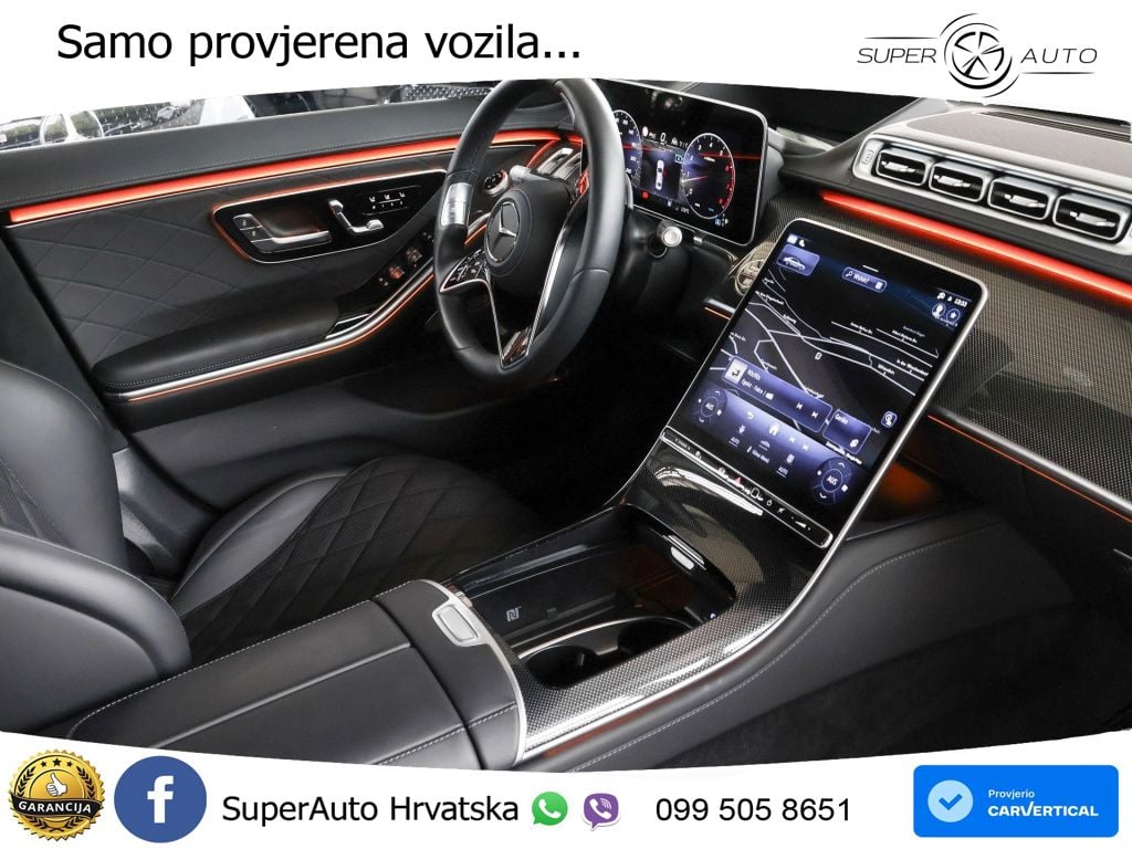 Mercedes S 500 (449 KS) EQ Boost 4MATIC 9G-TRONIC AMG ACC+HEAD+4xGR SJED+360+PANO