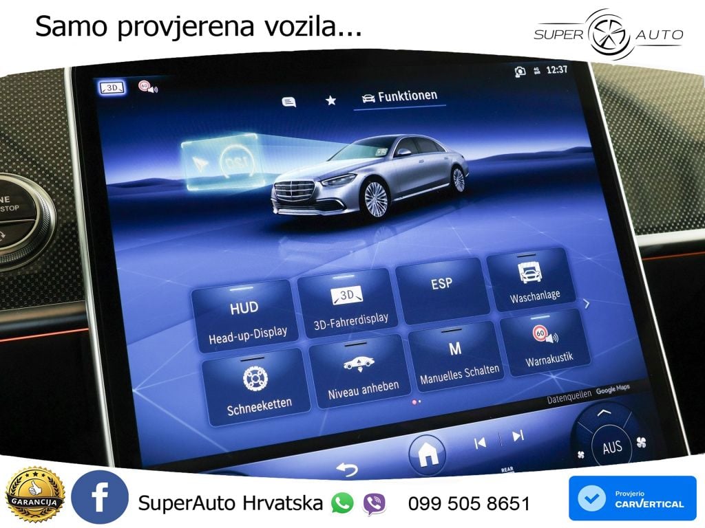 Mercedes S 500 (449 KS) EQ Boost 4MATIC 9G-TRONIC AMG ACC+HEAD+4xGR SJED+360+PANO