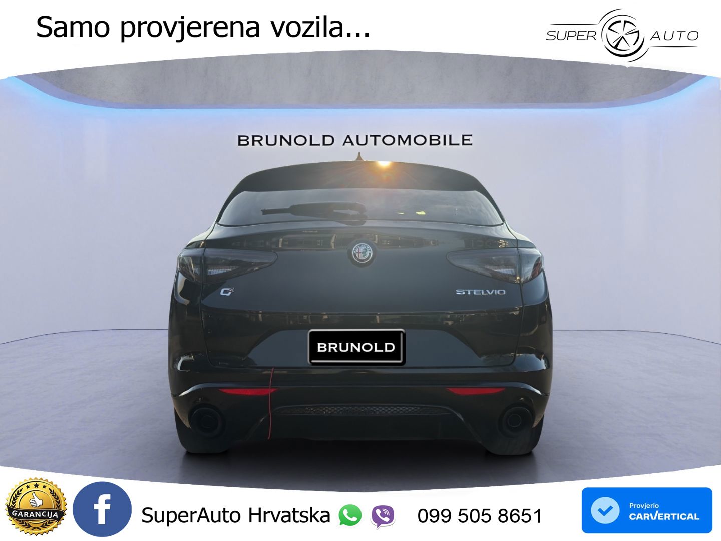 Alfa Romeo Stelvio 2.0 Turbo (280 KS) Q4 Automatic LED+GR SJED+ACC