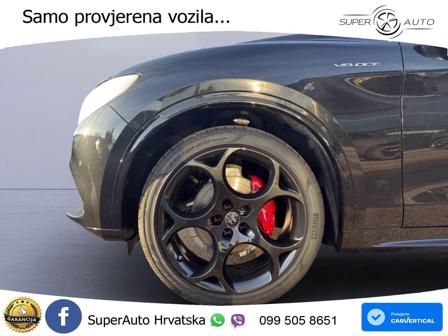 Alfa Romeo Stelvio 2.0 Turbo (280 KS) Q4 Automatic LED+GR SJED+ACC