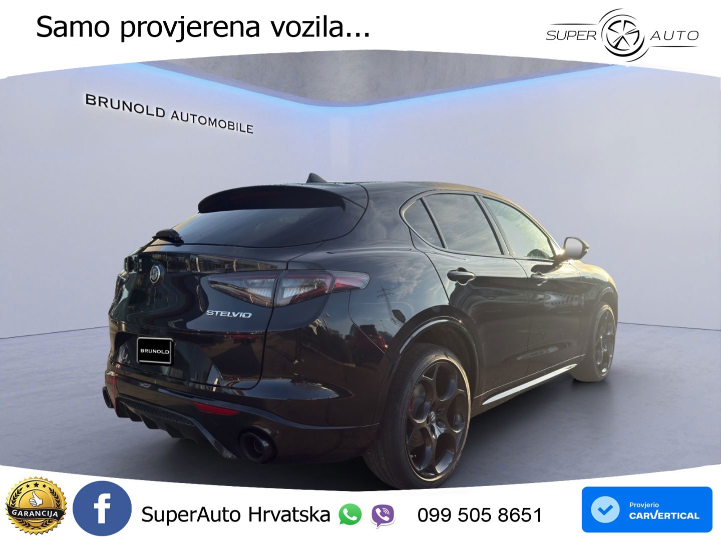 Alfa Romeo Stelvio 2.0 Turbo (280 KS) Q4 Automatic LED+GR SJED+ACC