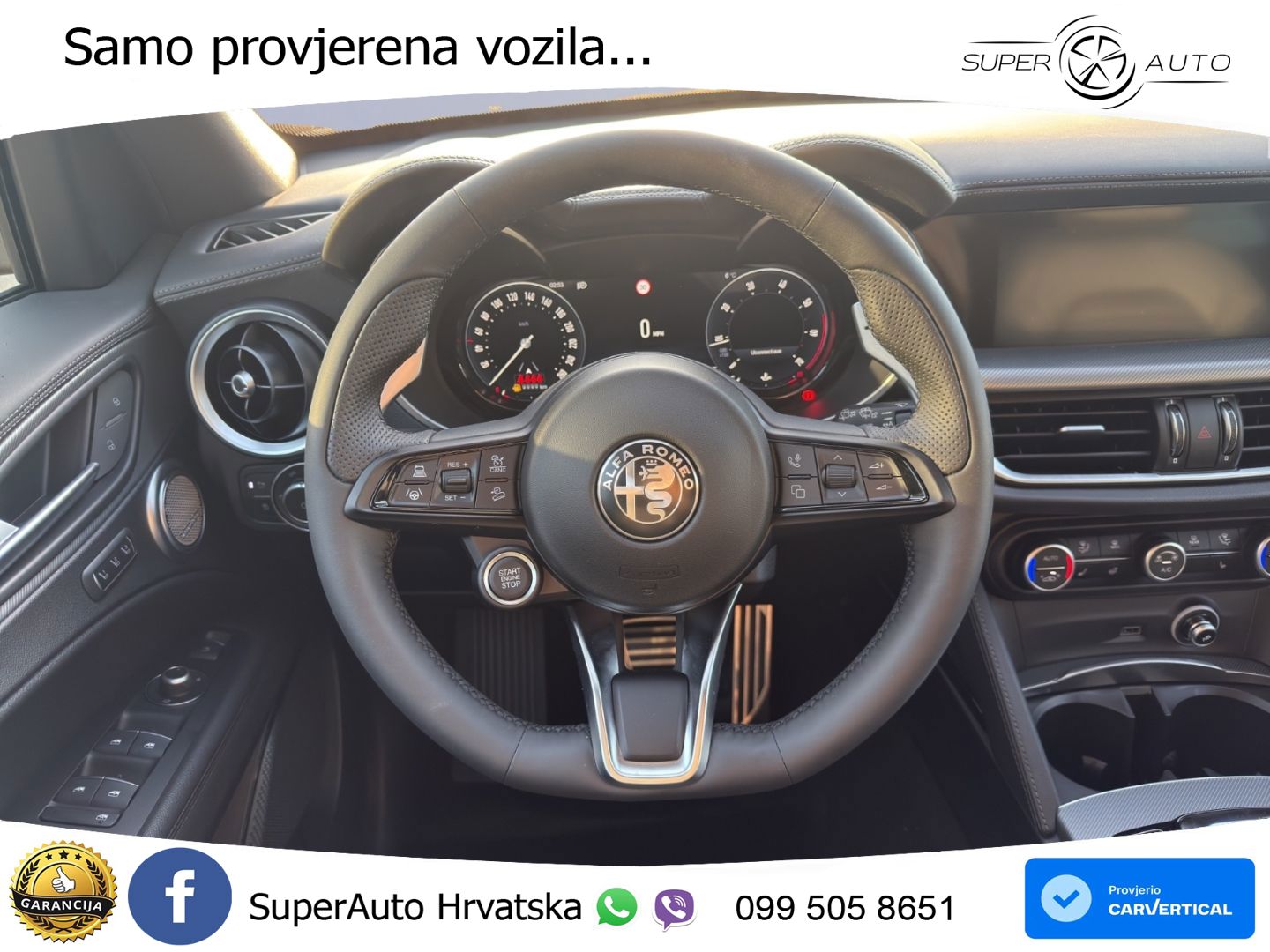 Alfa Romeo Stelvio 2.0 Turbo (280 KS) Q4 Automatic LED+GR SJED+ACC