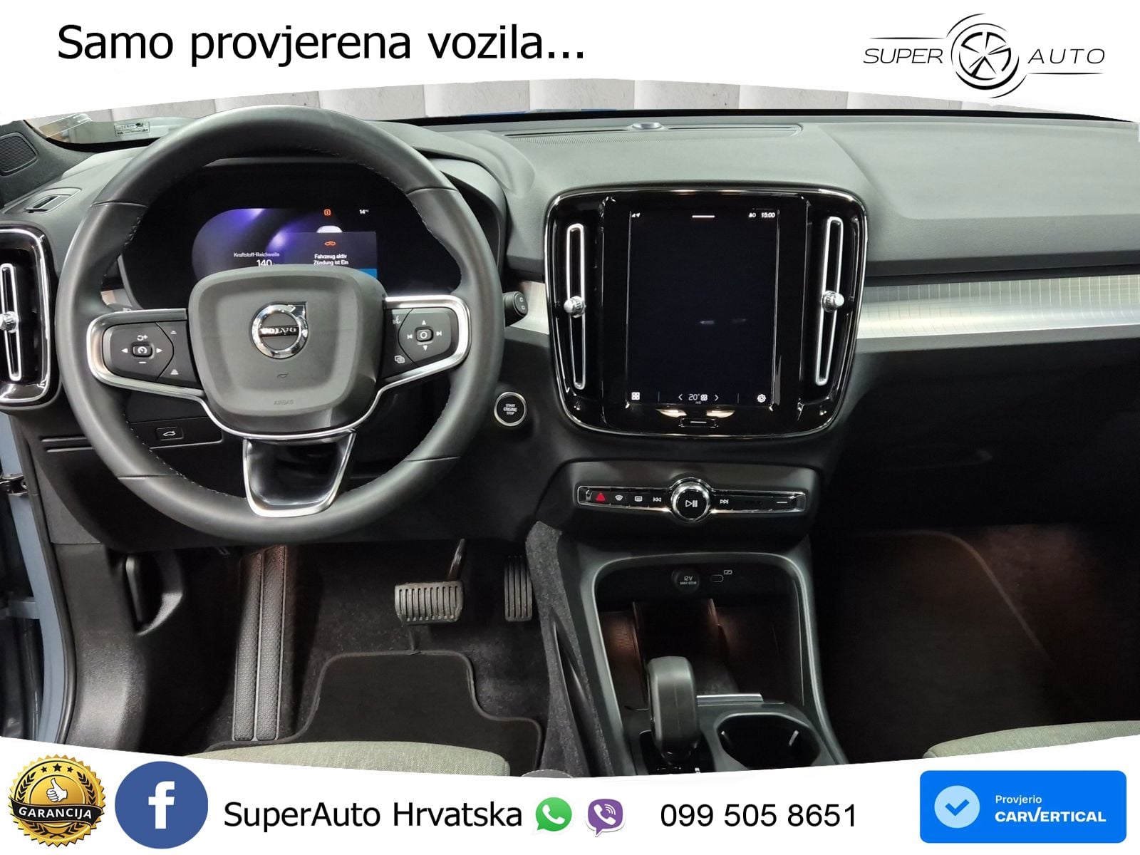 Volvo XC40 2.0 B3 163 KS Automatic LED+ACC