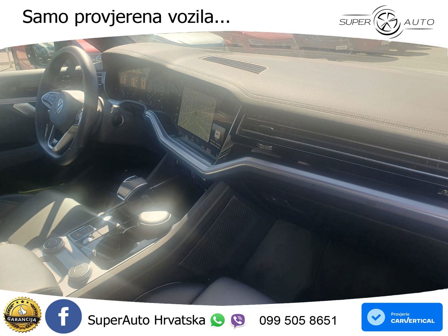 Volkswagen Touareg 3.0 V6 TDI (286 KS) 4MOTION Tiptronic R-Line ZRAČNI+ACC+4xGR SJED+KAM