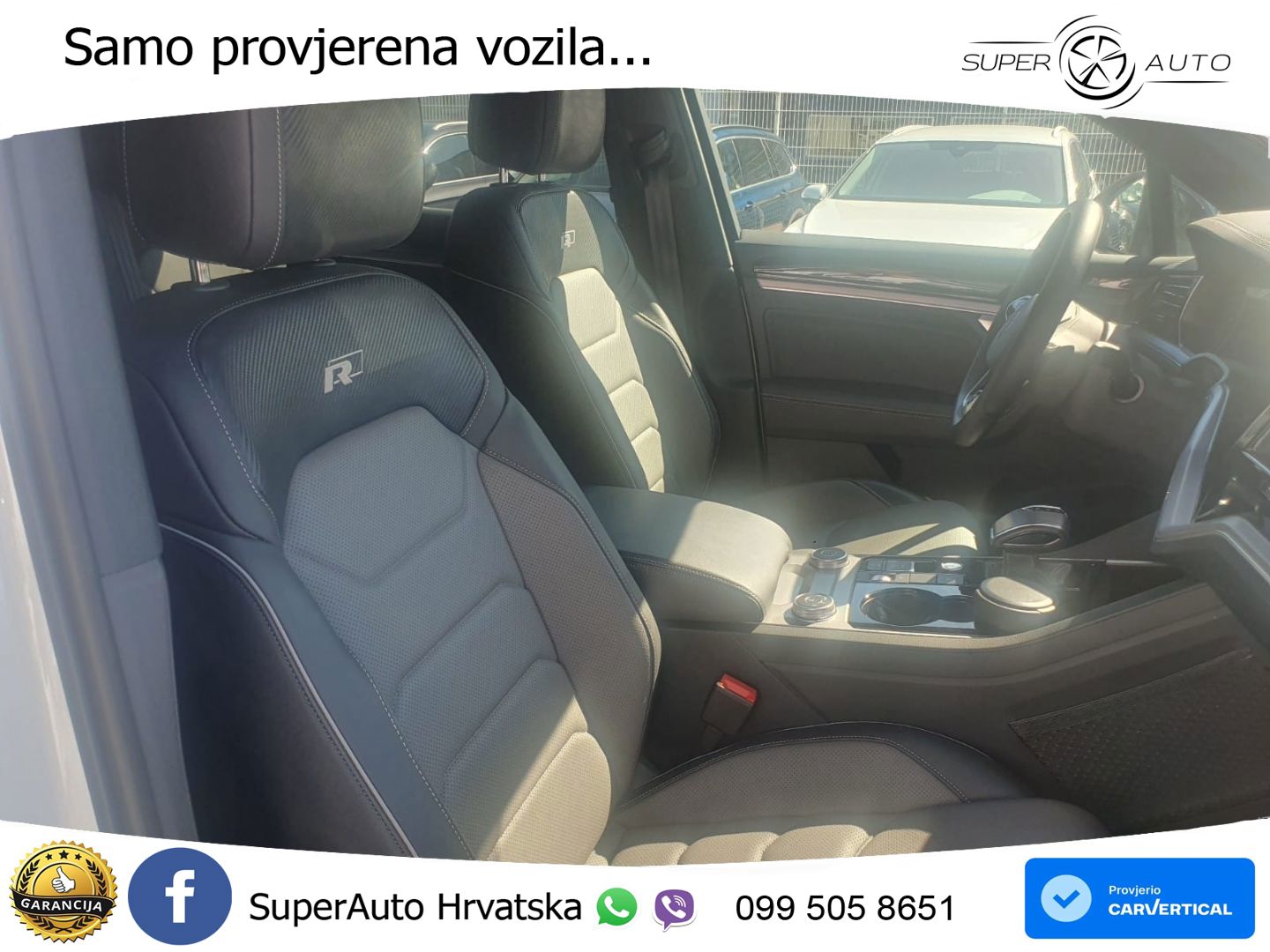 Volkswagen Touareg 3.0 V6 TDI (286 KS) 4MOTION Tiptronic R-Line ZRAČNI+ACC+4xGR SJED+KAM