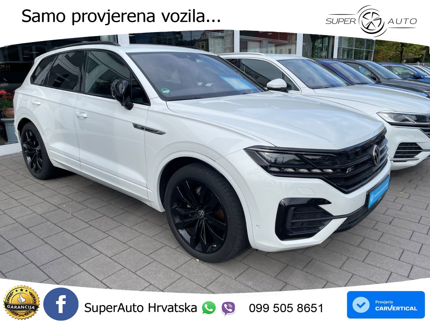 Volkswagen Touareg 3.0 V6 TDI (286 KS) 4MOTION Tiptronic R-Line ZRAČNI+ACC+4xGR SJED+KAM