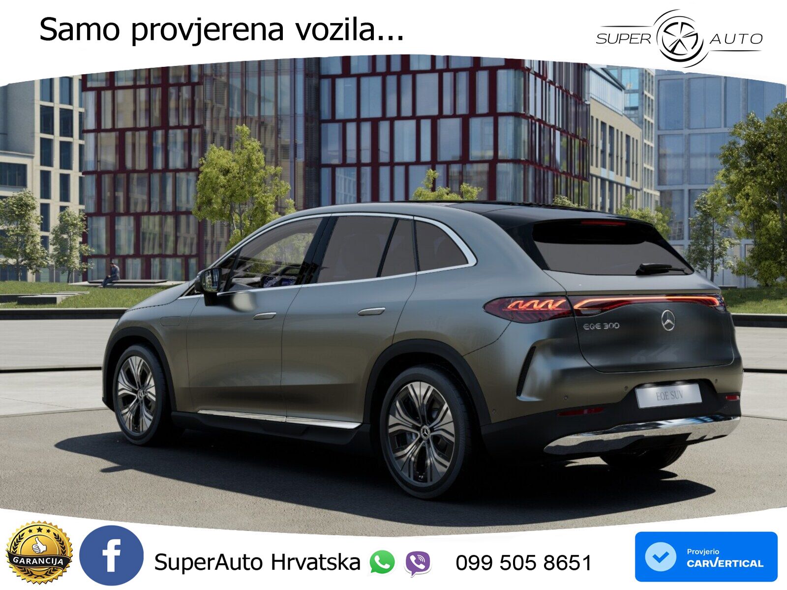 Mercedes EQE SUV 300 100 kWh (245 KS)