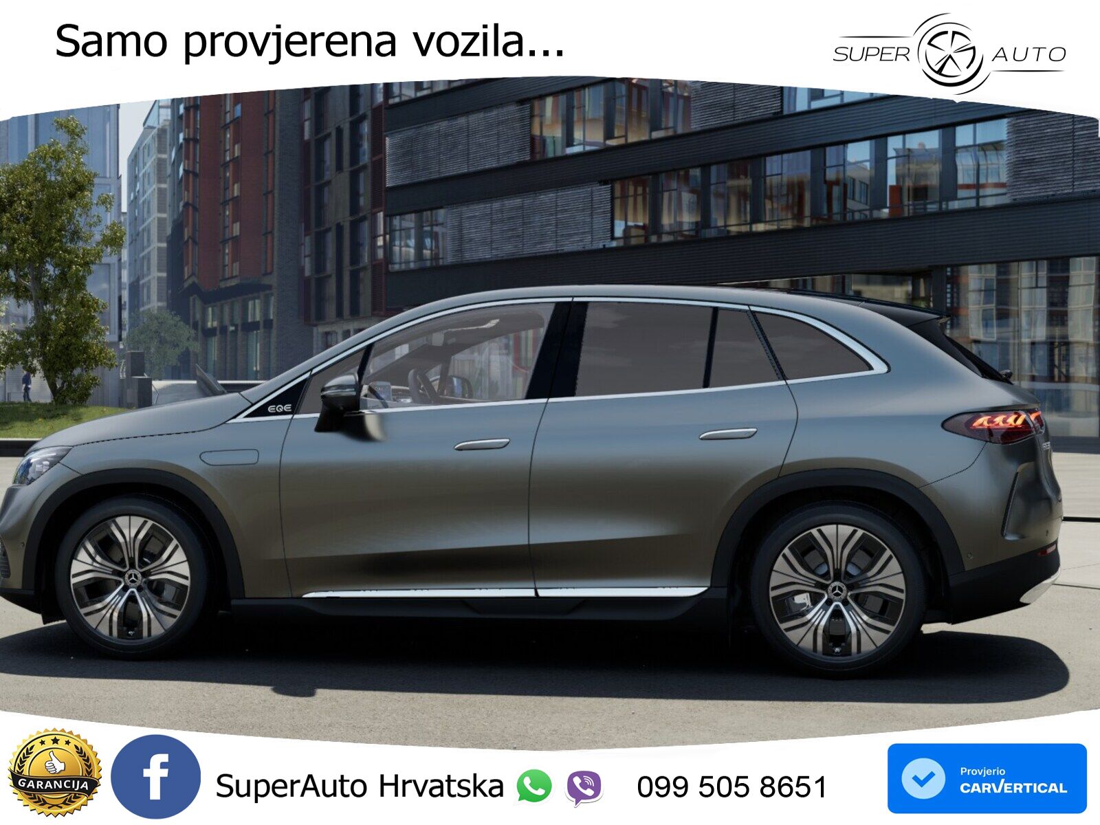 Mercedes EQE SUV 300 100 kWh (245 KS)