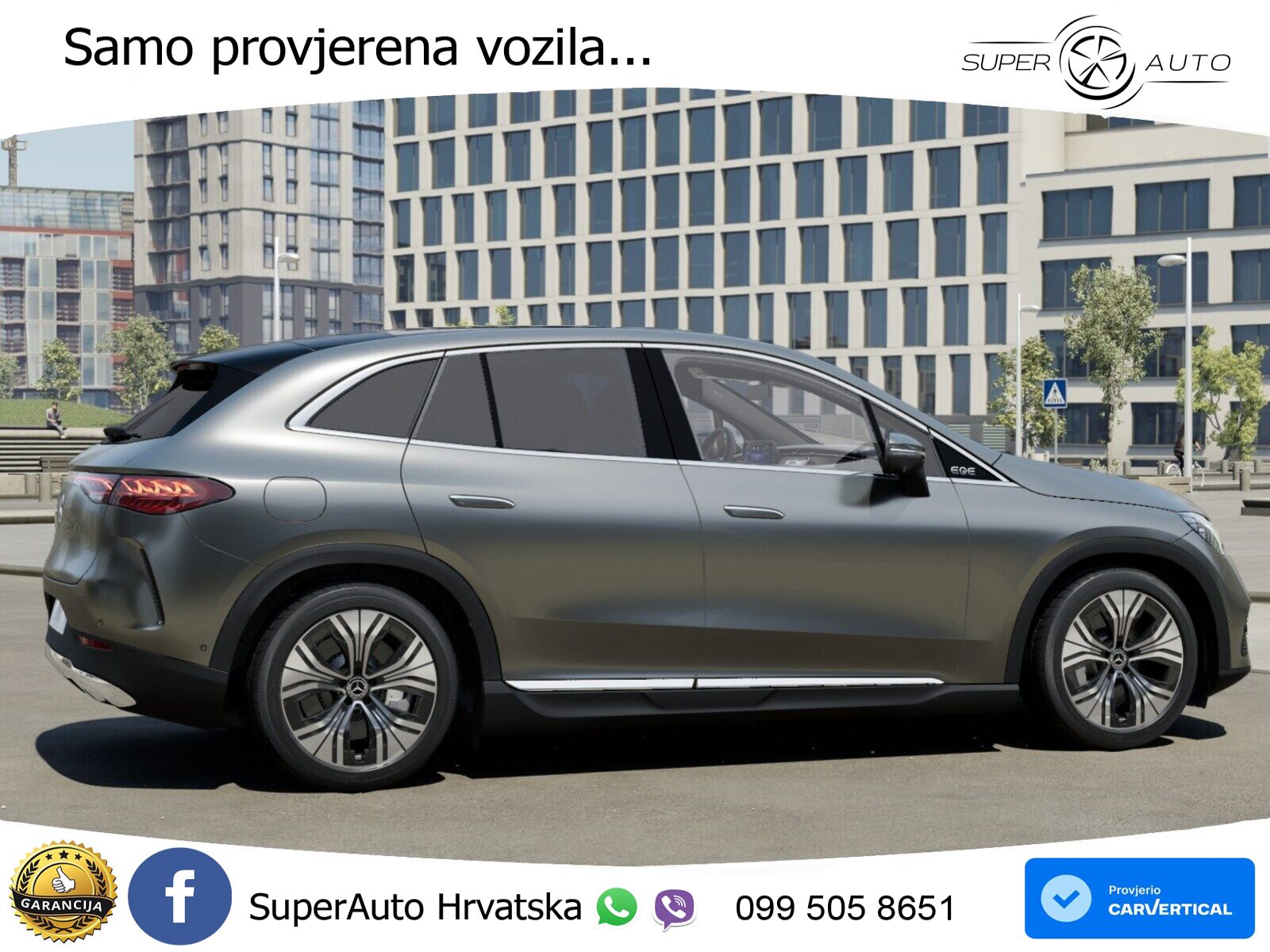 Mercedes EQE SUV 300 100 kWh (245 KS)