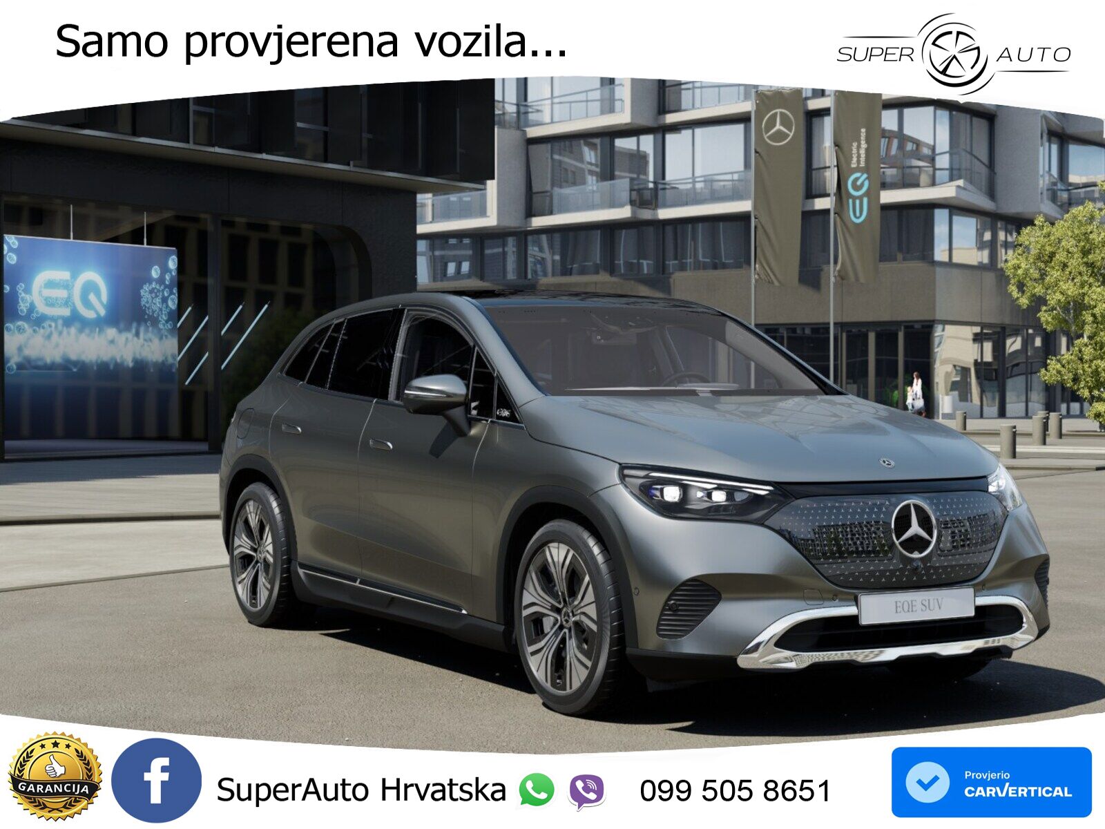 Mercedes EQE SUV 300 100 kWh (245 KS)