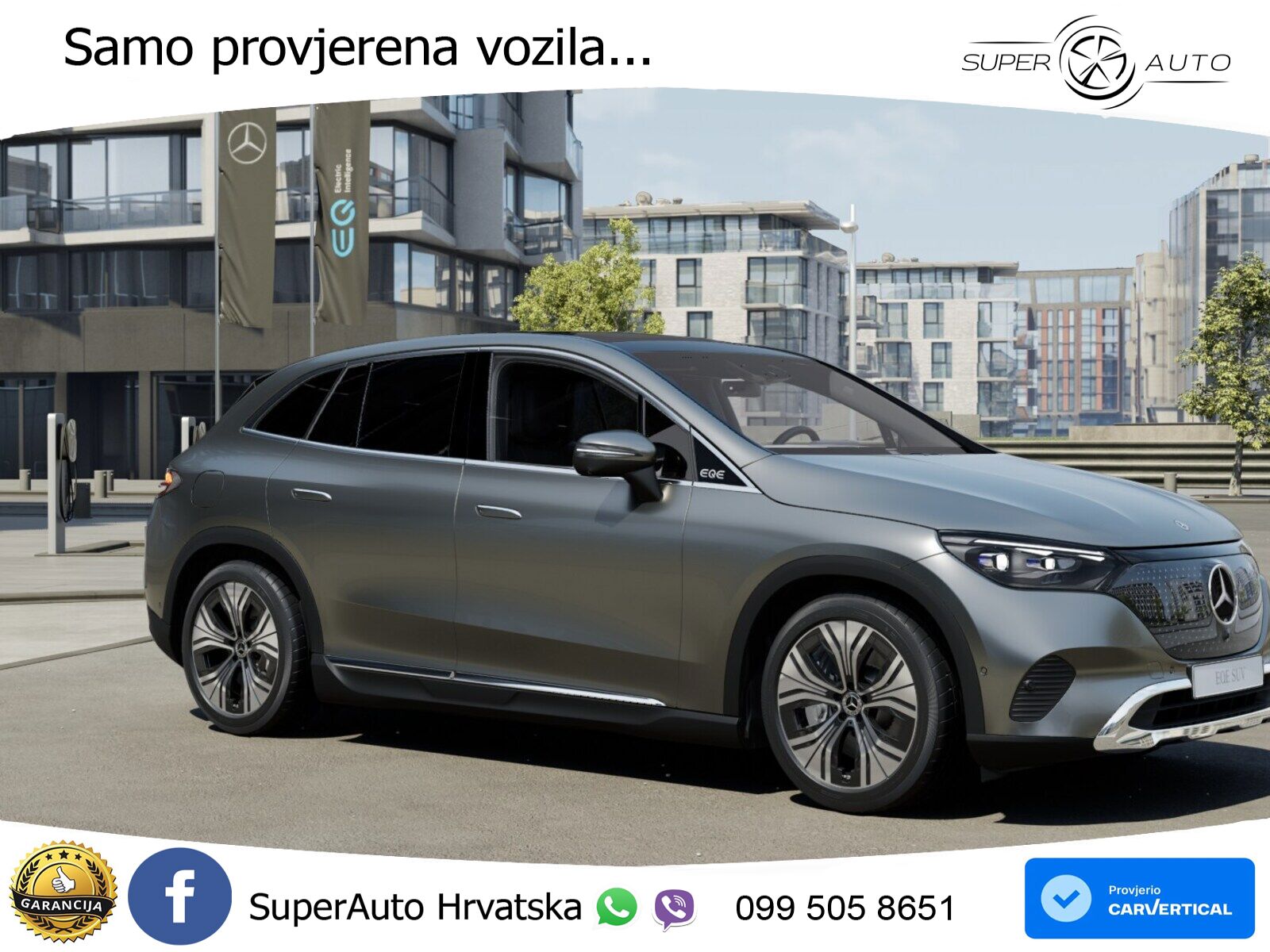 Mercedes EQE SUV 300 100 kWh (245 KS)