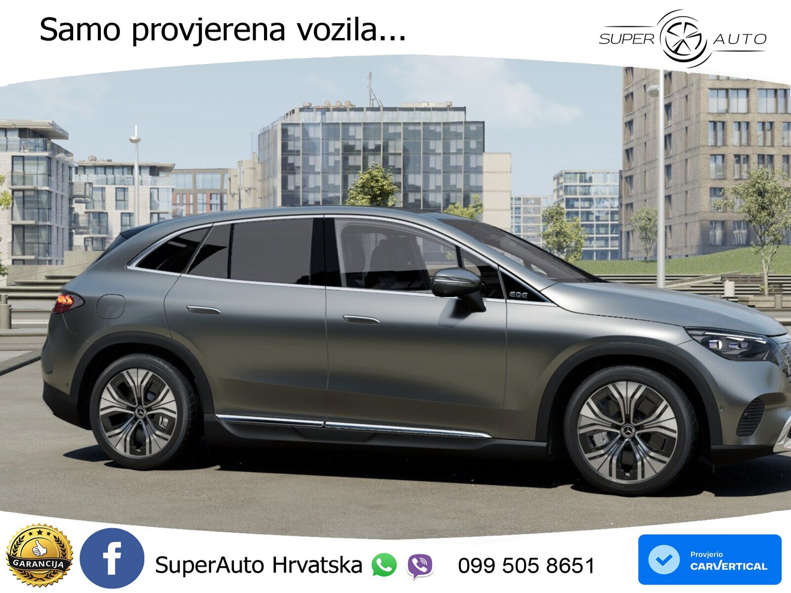 Mercedes EQE SUV 300 100 kWh (245 KS)