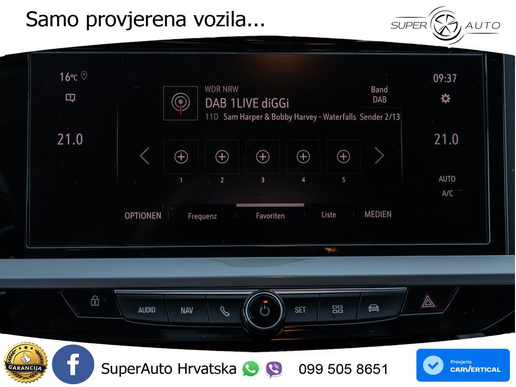 Opel Grandland 1.2i Turbo (130 KS) Automatic Elegance LED+GR SJED+ACC