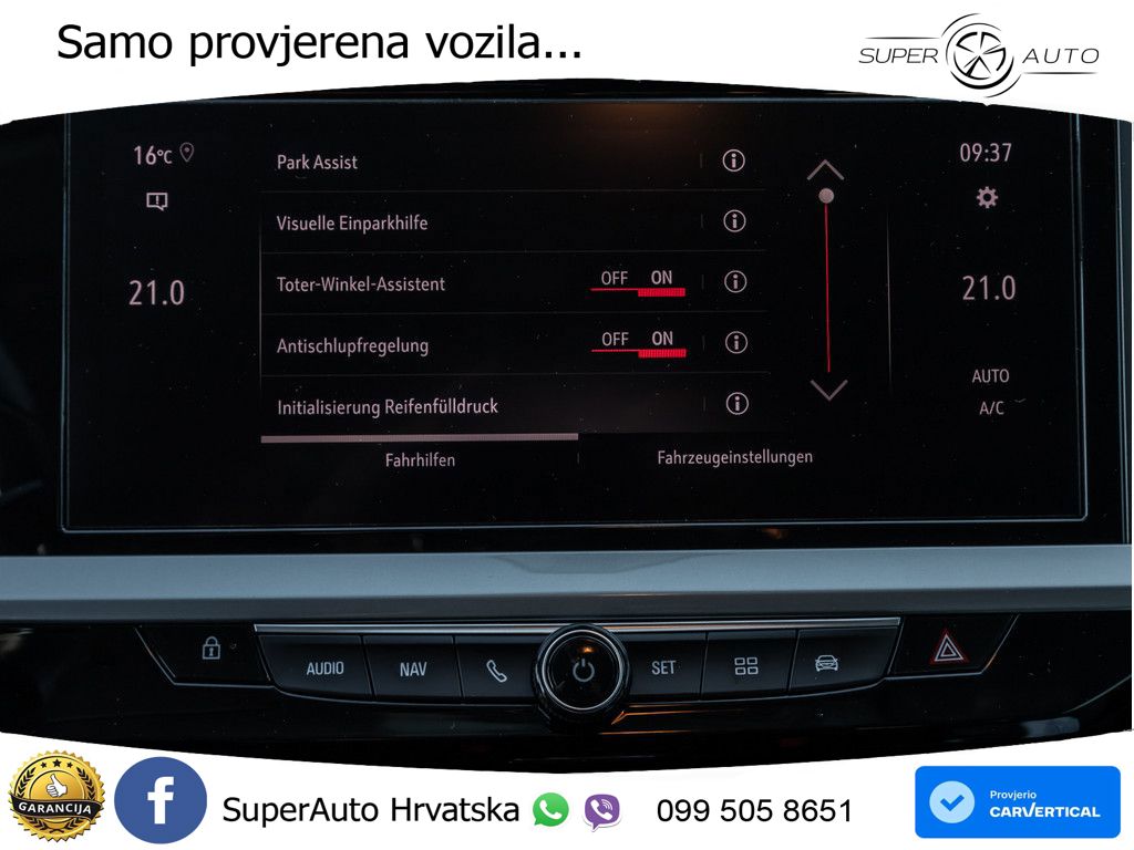 Opel Grandland 1.2i Turbo (130 KS) Automatic Elegance LED+GR SJED+ACC