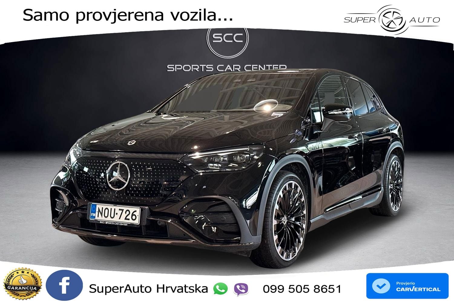 Mercedes EQE SUV 350 100 kWh (292 KS) 4MATIC AMG LED+GR SJED+ACC