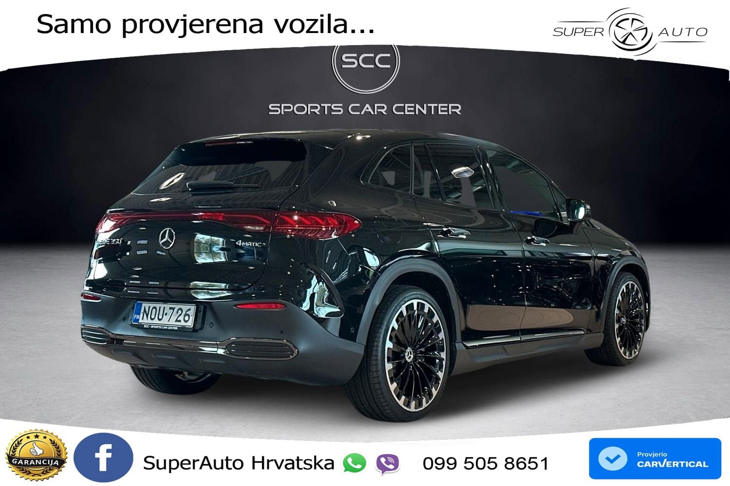 Mercedes EQE SUV 350 100 kWh (292 KS) 4MATIC AMG LED+GR SJED+ACC