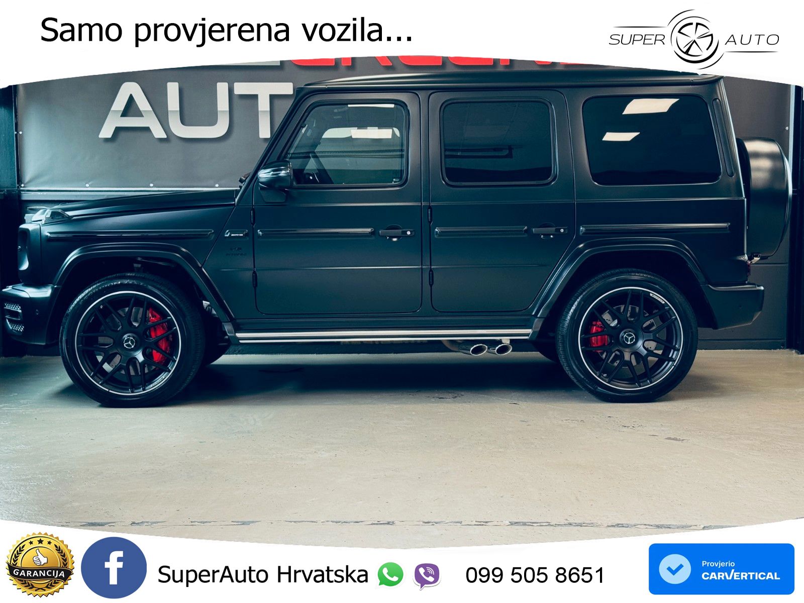 Mercedes AMG G 63 Long V8 (585 KS) 4MATIC 9G-TRONIC AMG SPEEDSHIFT TCT Superior LED+GR SJED+ACC
