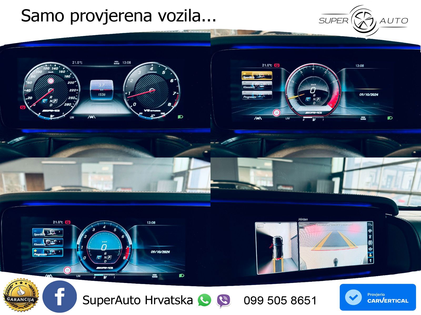 Mercedes AMG G 63 Long V8 (585 KS) 4MATIC 9G-TRONIC AMG SPEEDSHIFT TCT Superior LED+GR SJED+ACC