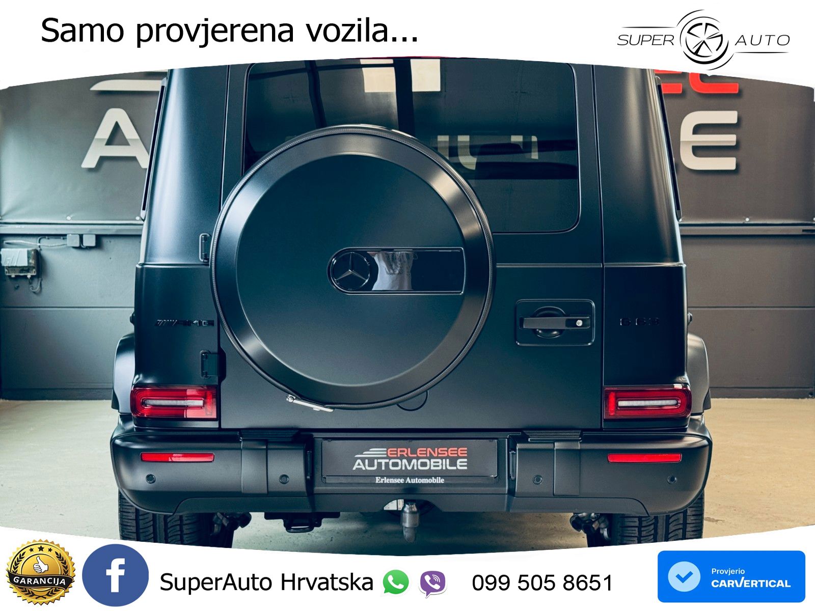 Mercedes AMG G 63 Long V8 (585 KS) 4MATIC 9G-TRONIC AMG SPEEDSHIFT TCT Superior LED+GR SJED+ACC