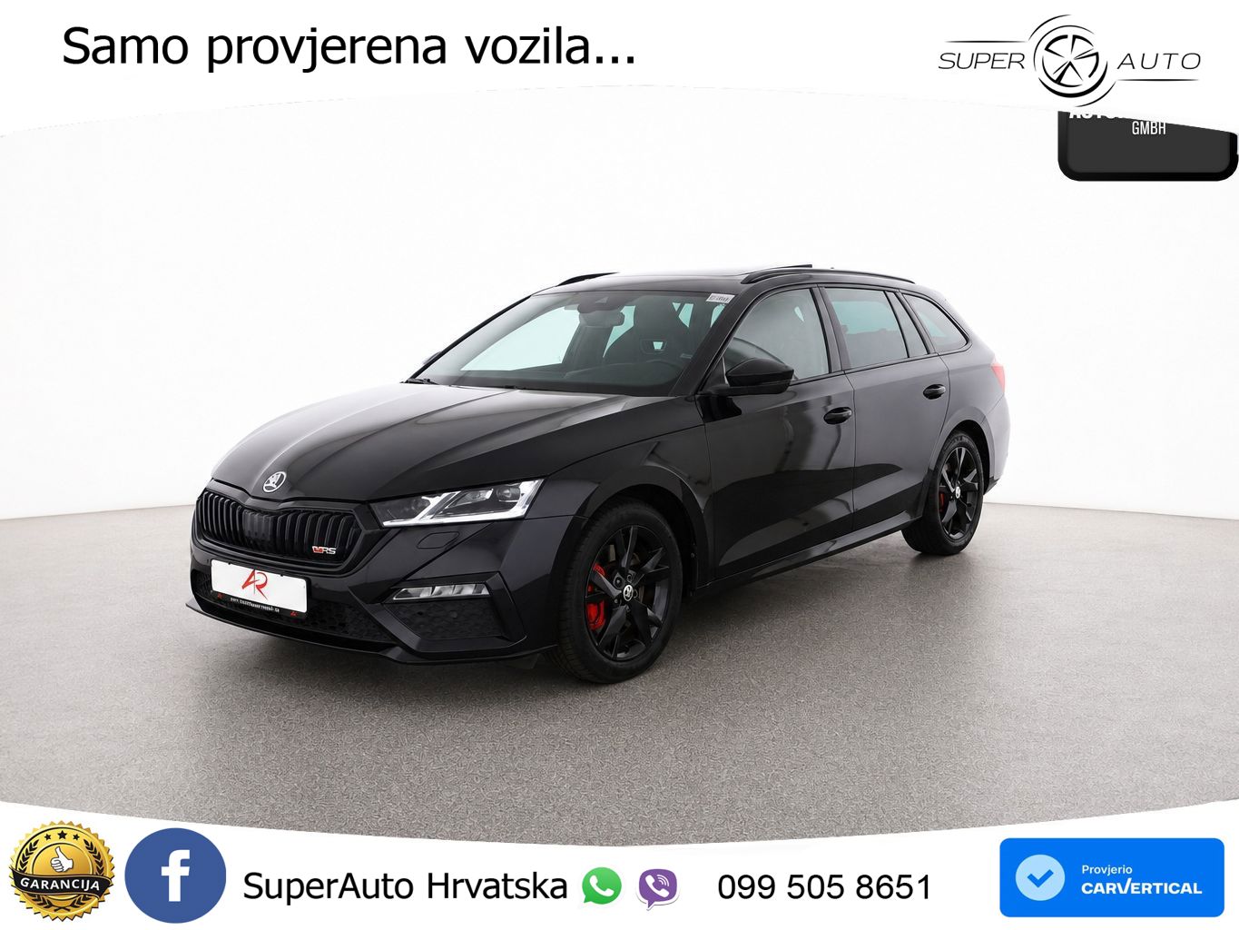 Škoda Octavia Combi RS 2.0 TSI (245 KS) DSG LED+GR SJED+ACC