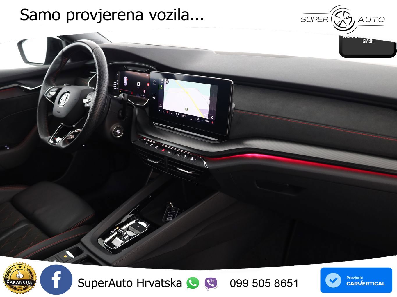 Škoda Octavia Combi RS 2.0 TSI (245 KS) DSG LED+GR SJED+ACC