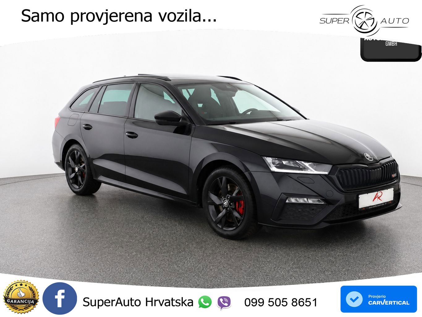 Škoda Octavia Combi RS 2.0 TSI (245 KS) DSG LED+GR SJED+ACC