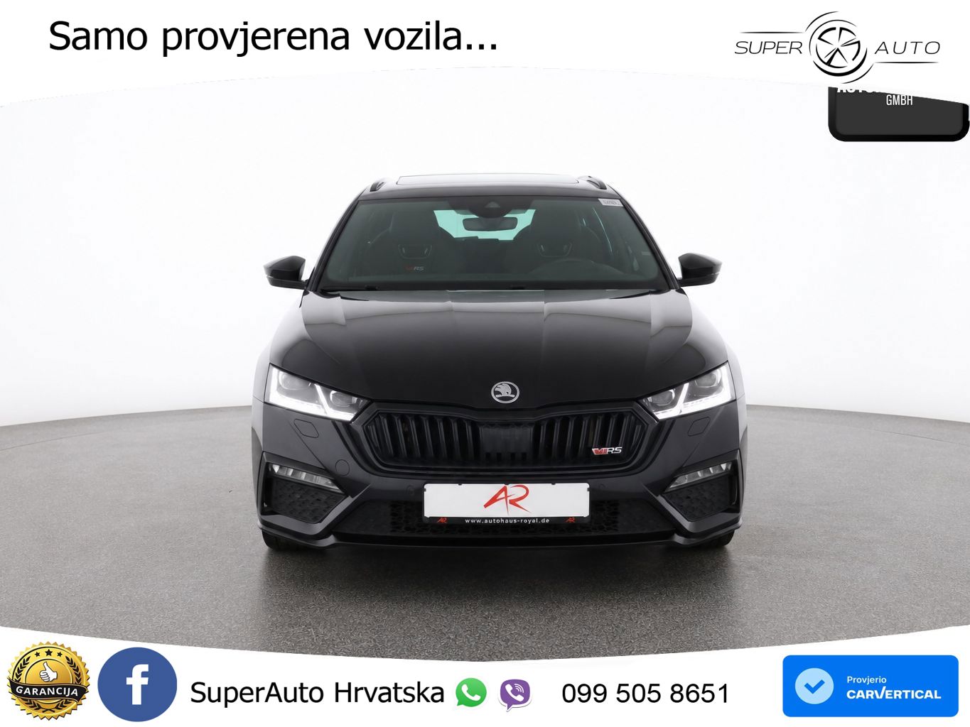 Škoda Octavia Combi RS 2.0 TSI (245 KS) DSG LED+GR SJED+ACC