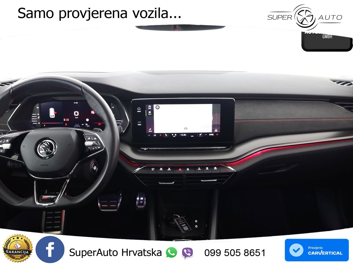 Škoda Octavia Combi RS 2.0 TSI (245 KS) DSG LED+GR SJED+ACC